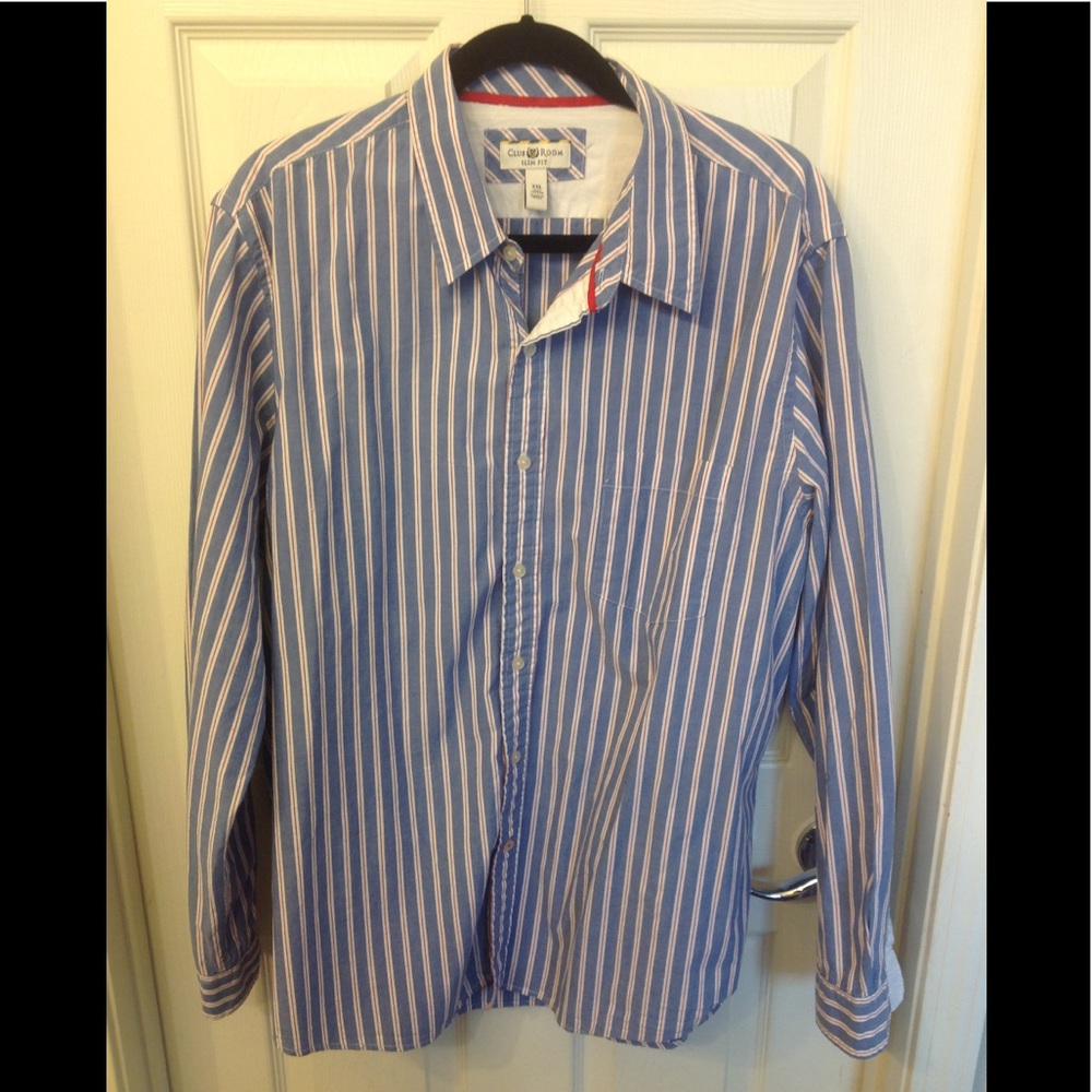 Club Room Slim Fit XXL 🇺🇸 100% Cotton EUC